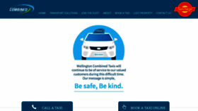 What Taxis.co.nz website looked like in 2020 (3 years ago)