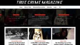 What Thecrimemag.com website looked like in 2020 (3 years ago)