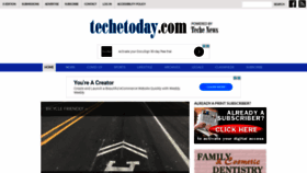 What Techetoday.com website looked like in 2020 (3 years ago)