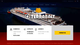 What Terrabalt.lv website looked like in 2020 (3 years ago)
