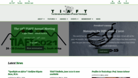 What Tiaft.org website looked like in 2020 (3 years ago)