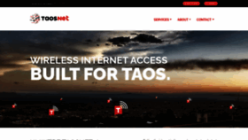 What Taosnet.com website looked like in 2020 (3 years ago)