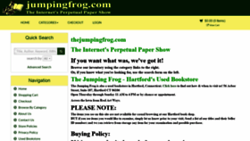 What Thejumpingfrog.com website looked like in 2020 (3 years ago)