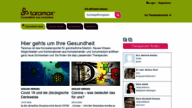 What Taramax.de website looked like in 2020 (3 years ago)