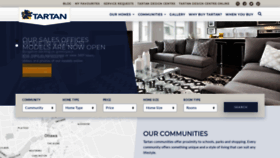 What Tartanhomes.com website looked like in 2020 (3 years ago)