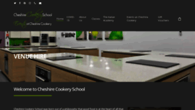 What Thecheshirecookeryschool.com website looked like in 2020 (3 years ago)