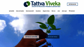 What Tattva-viveka.de website looked like in 2020 (3 years ago)