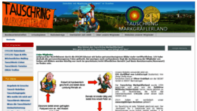 What Tauschring-markgraeflerland.de website looked like in 2020 (3 years ago)