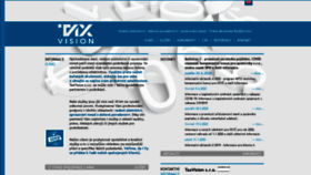 What Taxvision.cz website looked like in 2020 (3 years ago)
