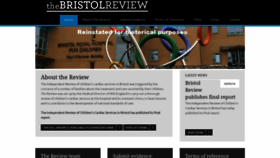 What Thebristolreview.co.uk website looked like in 2020 (3 years ago)