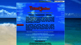 What Traveltrackers.com website looked like in 2020 (3 years ago)
