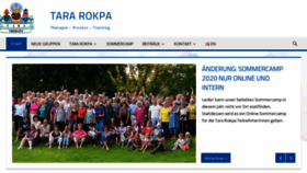 What Tararokpa.de website looked like in 2020 (3 years ago)