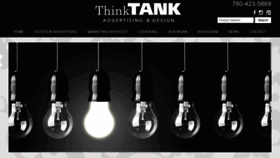 What Thinktankads.com website looked like in 2020 (3 years ago)