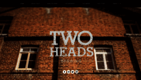 What Twoheadsbrewing.com website looked like in 2020 (3 years ago)