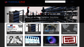 What Thermaline.com website looked like in 2020 (3 years ago)