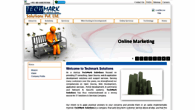 What Techmarksolutions.in website looked like in 2020 (3 years ago)