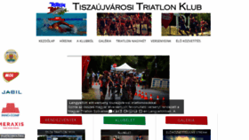 What Tvkmalitriatlon.hu website looked like in 2020 (3 years ago)