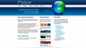 What Techurge.com website looked like in 2020 (3 years ago)