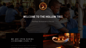 What Thehollowtree.co.za website looked like in 2020 (3 years ago)