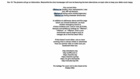 What Trichan.to website looked like in 2020 (5 years ago)