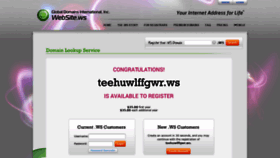 What Teehuwlffgwr.ws website looked like in 2020 (3 years ago)