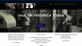 What Toben.biz website looked like in 2020 (5 years ago)