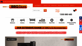 What Thebbqstore.com.au website looked like in 2020 (3 years ago)