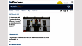 What Teldeahora.es website looked like in 2020 (3 years ago)
