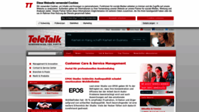 What Teletalk.de website looked like in 2020 (3 years ago)