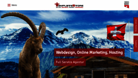 What Templatestore.ch website looked like in 2020 (4 years ago)