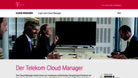 What Telekom-cloudcenter.de website looked like in 2020 (3 years ago)