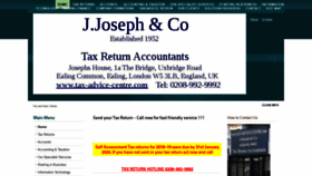 What Tax-advice-centre.com website looked like in 2020 (3 years ago)