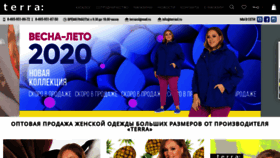 What Terraxl.ru website looked like in 2020 (3 years ago)