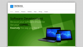 What Testboss.com website looked like in 2020 (3 years ago)