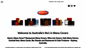 What Themenucompany.com.au website looked like in 2020 (3 years ago)