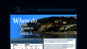 What Theoccoastalgroup.com website looked like in 2020 (3 years ago)