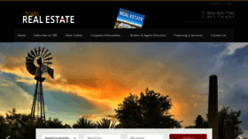 What Texasrealestatemagazine.com website looked like in 2020 (3 years ago)