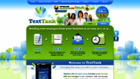 What Texttank.co.uk website looked like in 2020 (3 years ago)
