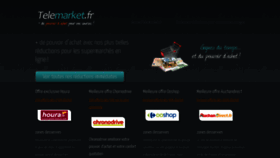 What Telemarket.fr website looked like in 2020 (3 years ago)