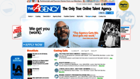 What Theagencyonline.com website looked like in 2020 (3 years ago)