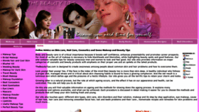 What Thebeautytips.com website looked like in 2020 (3 years ago)