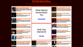 What Thebestinternetgame.com website looked like in 2020 (3 years ago)