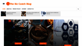 What Thebizcoachblog.com website looked like in 2020 (3 years ago)