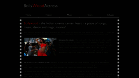 What Thebollywoodactress.com website looked like in 2020 (3 years ago)
