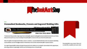 What Thebookmarkshop.com website looked like in 2020 (3 years ago)