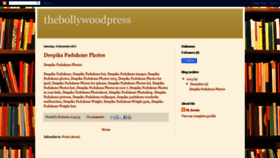 What Thebollywoodpress.blogspot.com website looked like in 2020 (3 years ago)