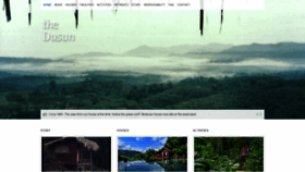 What Thedusun.com.my website looked like in 2020 (3 years ago)