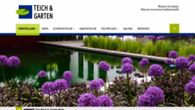 What Teichundgarten.de website looked like in 2020 (3 years ago)