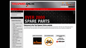 What Toolsparesonline.com website looked like in 2020 (3 years ago)