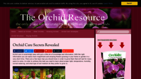 What Theorchidresource.com website looked like in 2020 (3 years ago)